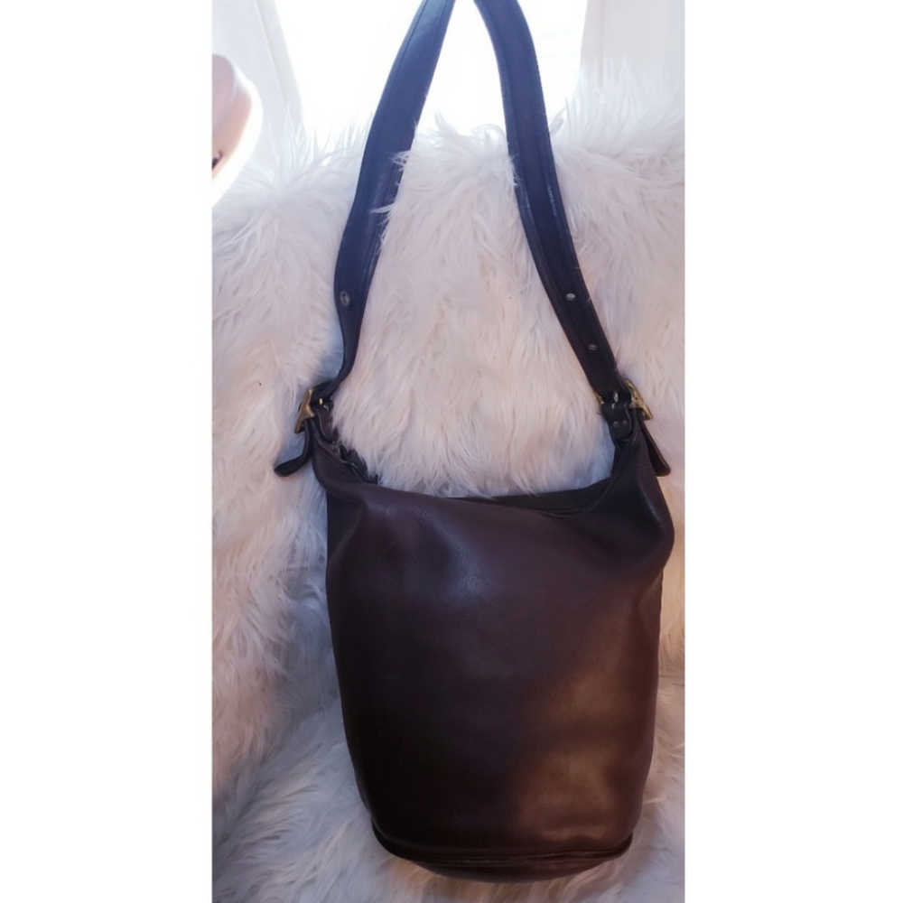 *Vintage* Authentic Coach Leather Handbag